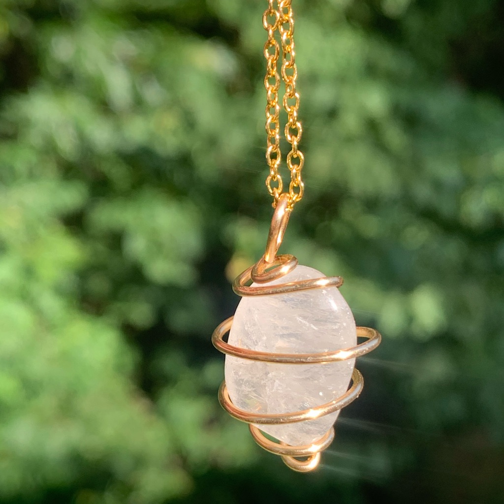 Clear Crystal Necklace